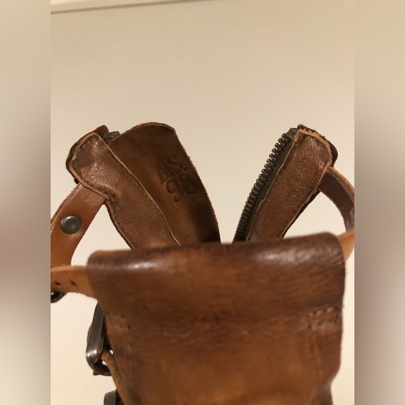 A.S.98 - cognac leather sandals - Picture 6 of 8